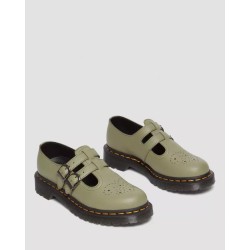 Dr.Martens 8065 Mary Jane Muted Olive Virginia Leather