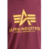 Alpha Industries Basic T burgundy
