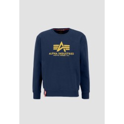 Alpha Industries Basic Sweater New Navy / Wheat