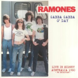 Ramones "Gabba Gabba G'Day - Live in Sidney 1980 FM Broadcast" LP Pink Vinyl
