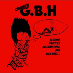 G.B.H. "Leather, Bristles, No Survivors and Sick Boys" LP Vinyl U.S. Version (Pink&Black Splatter)