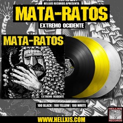 Mata-Ratos "Extremo Ocidente" LP Vinyl (3 cores) PRE-ORDER