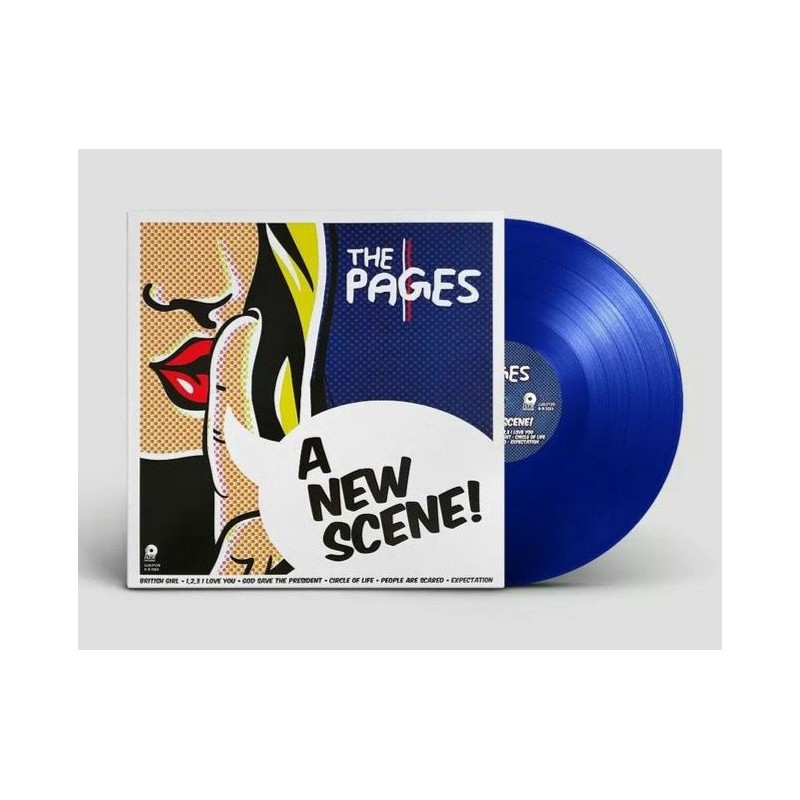 Pages, The & Neuras, The "A New Scene + The Neuras" Split 12" Vinyl (Blue)