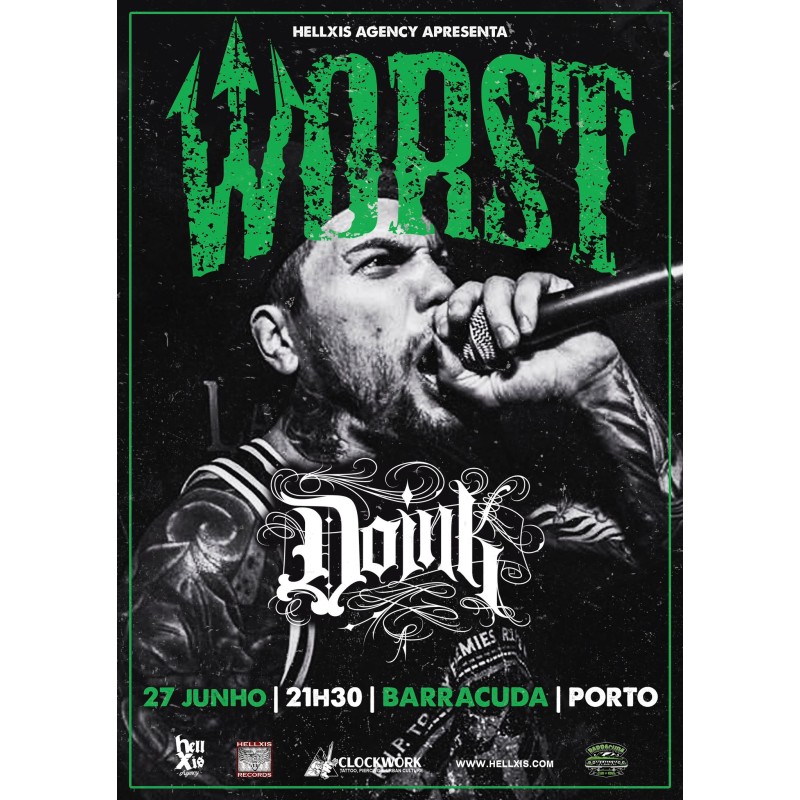 WORST + Doink - 27 Junho 2024 Porto Bilhete Electrónico