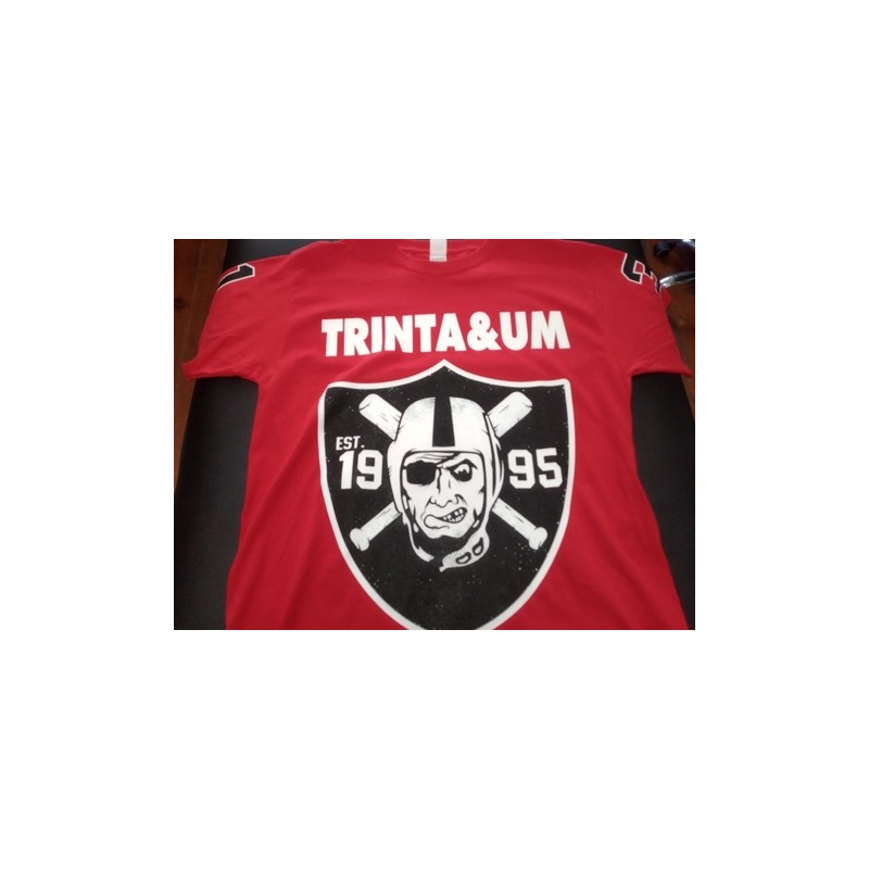 Trinta & Um - "Raiders" T-Shirt Red