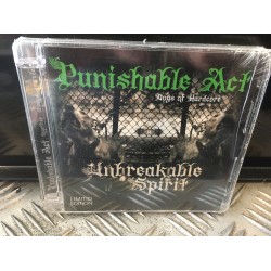 Punishable Act ‎– "Unbreakable Spirit" - CD